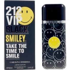 Мужская парфюмерная вода Carolina Herrera 212 VIP Black Smiley