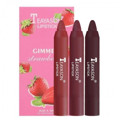 Набор помад Teayason Lipstick Strawberry Lips (3 шт.)