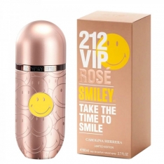Женская парфюмерная вода Carolina Herrera 212 VIP Rose Smiley